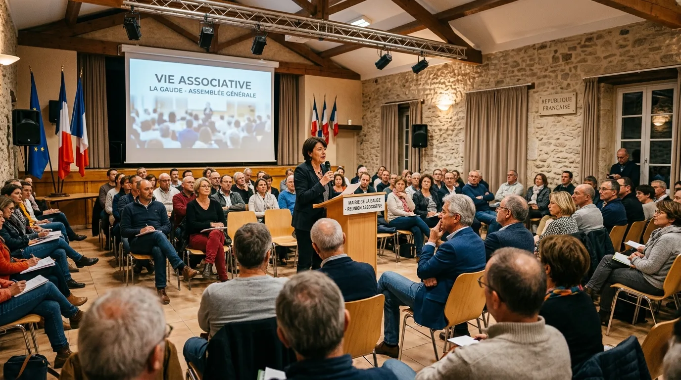 Réunion civique et concertation locale