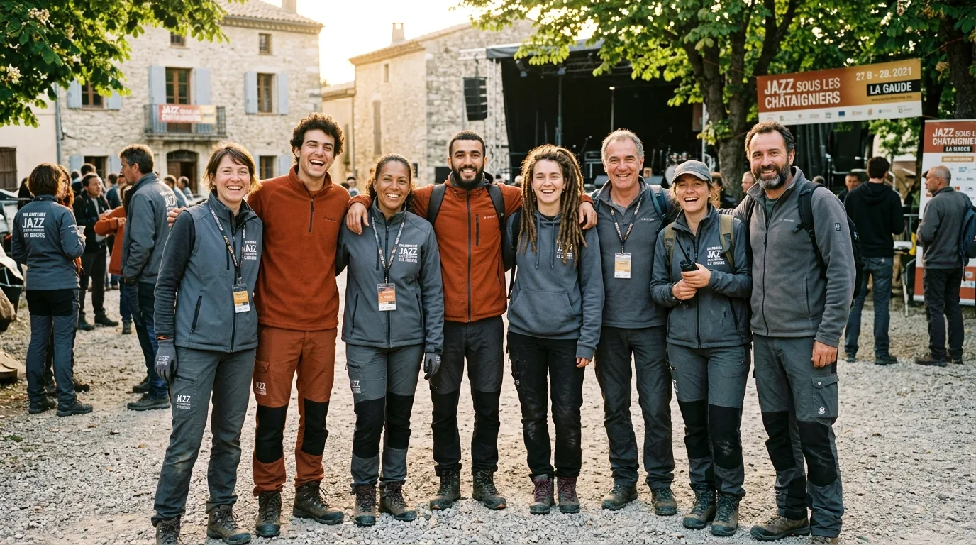 Groupe de bénévoles de Jazz sous les Bigaradiers